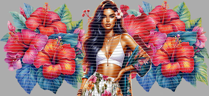 16oz Sunflower Girl-SU-595